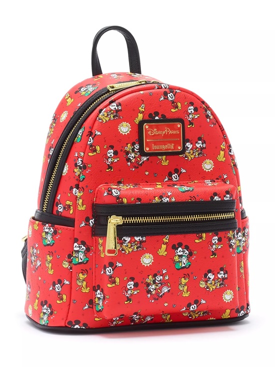 Loungefly Handbags - Loungefly Mickey, Minnie and Pluto Mini Backpack